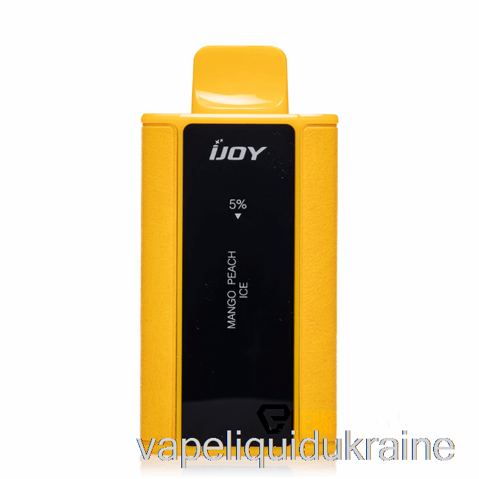 Vape Ukraine iJoy Captain 10000 Disposable Mango Peach Ice